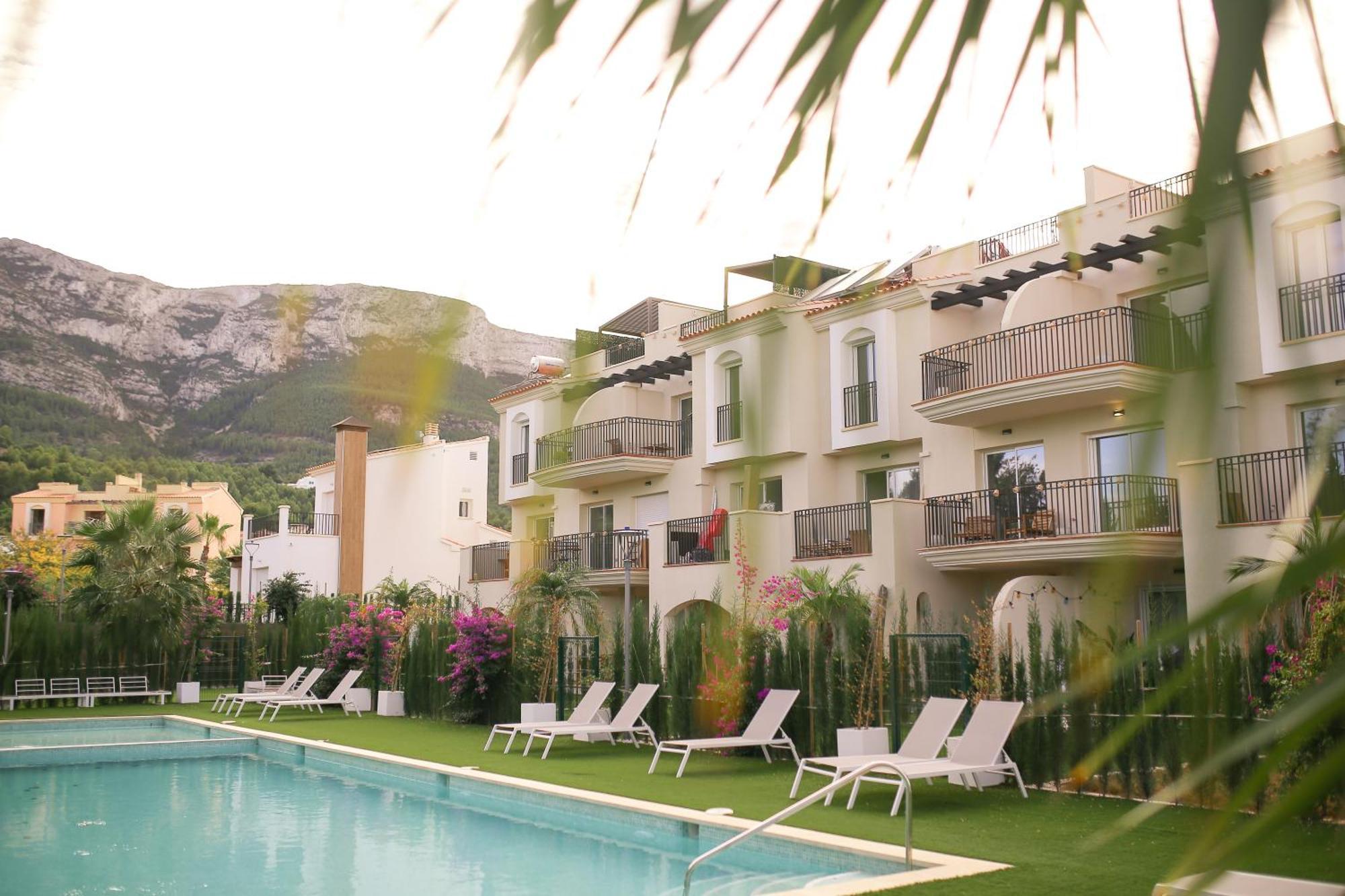 Ferienwohnung Modern Flat With Montgo View Dénia Exterior foto