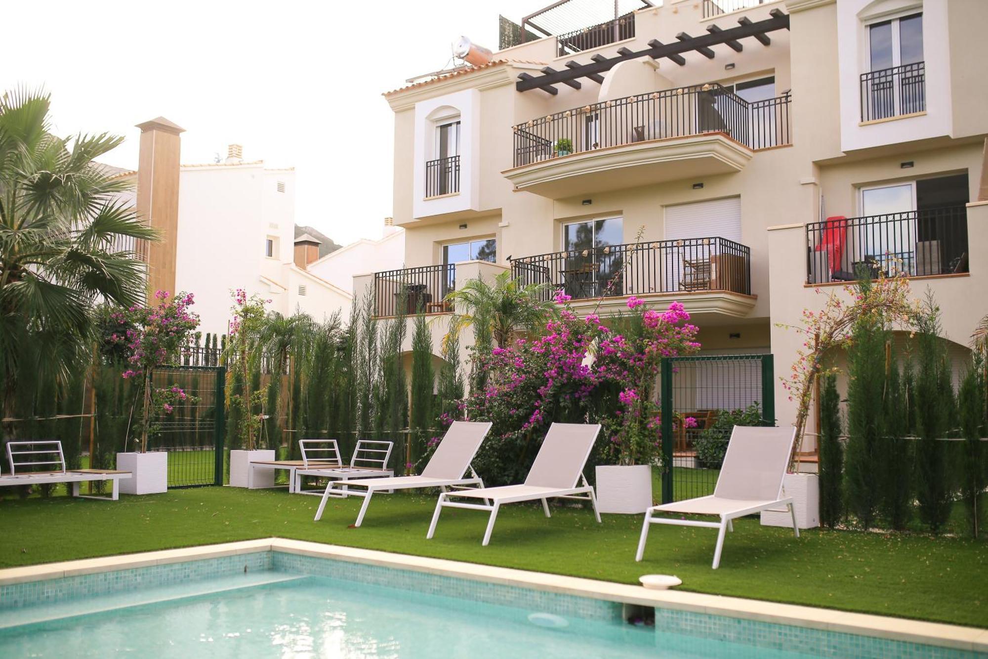 Ferienwohnung Modern Flat With Montgo View Dénia Exterior foto