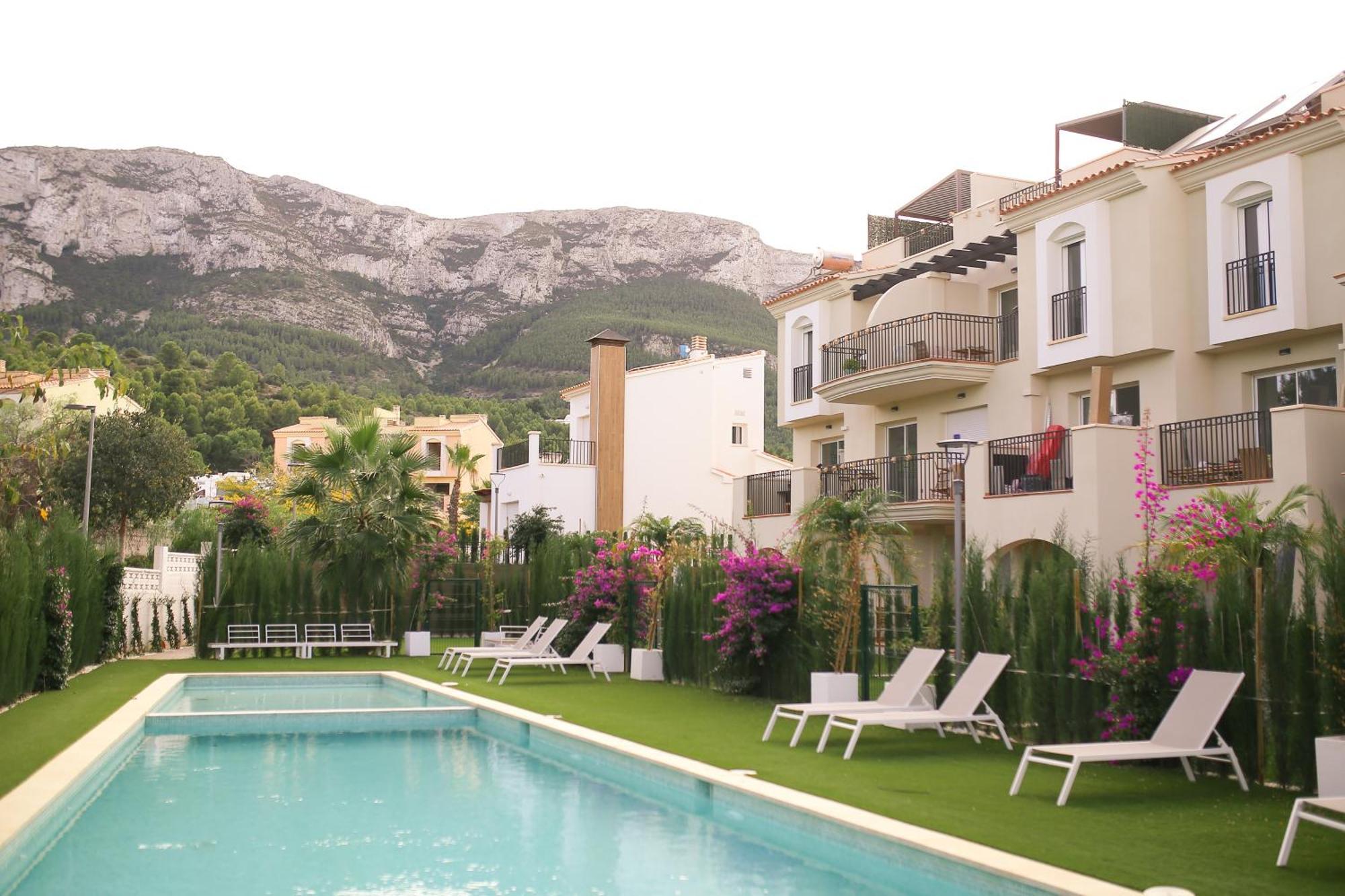 Ferienwohnung Modern Flat With Montgo View Dénia Exterior foto