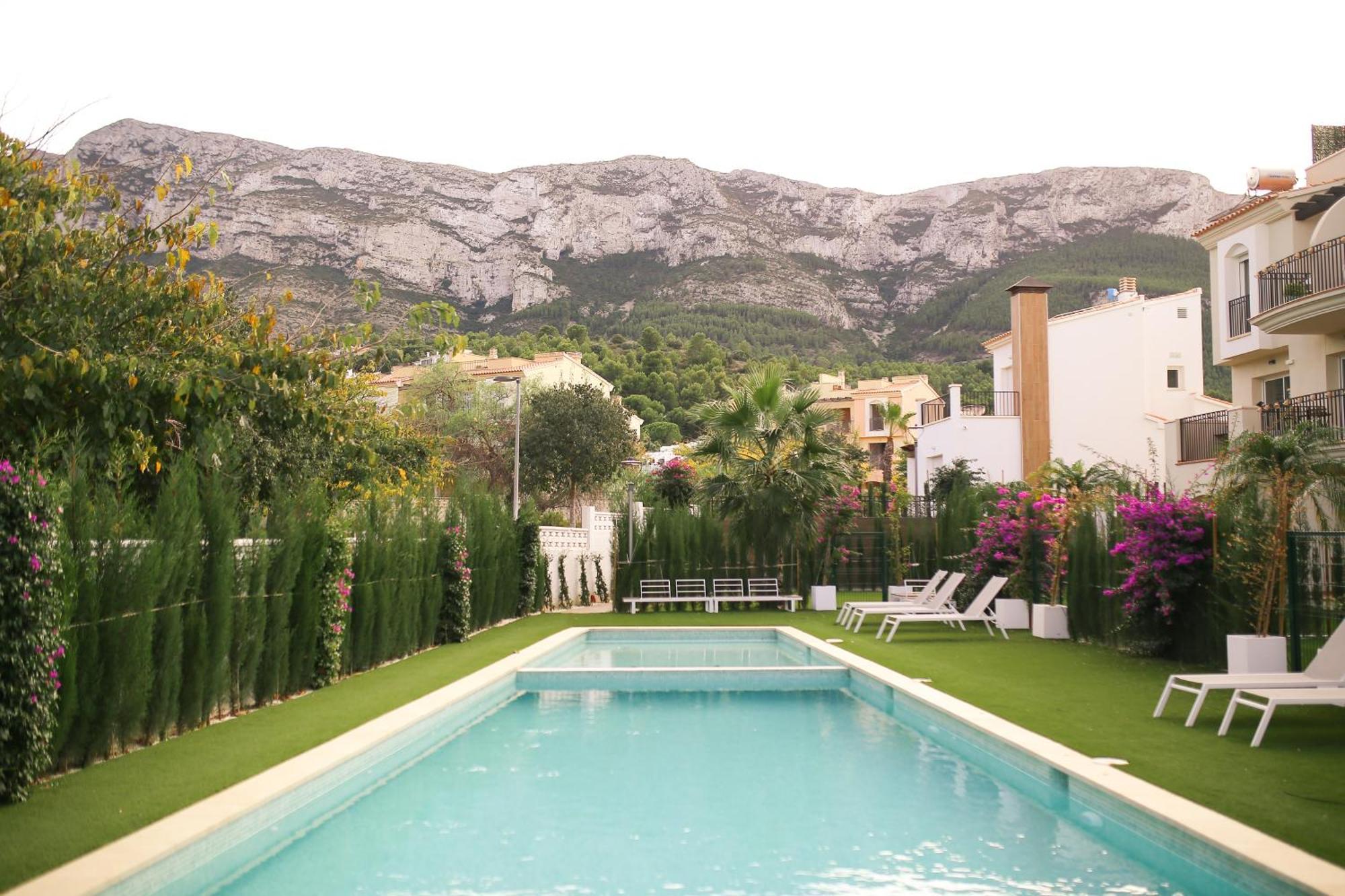 Ferienwohnung Modern Flat With Montgo View Dénia Exterior foto